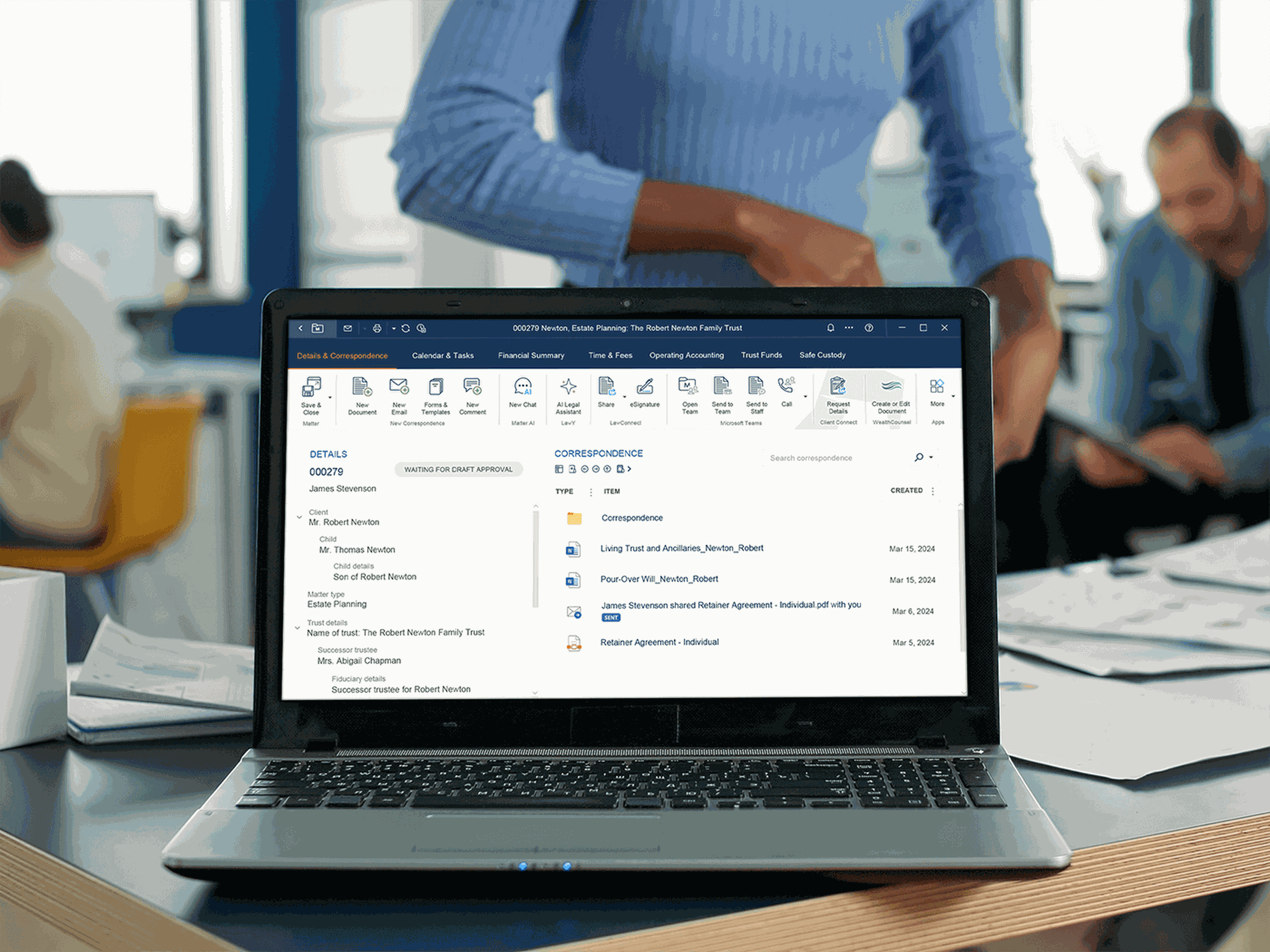 collaboration across law firm departments