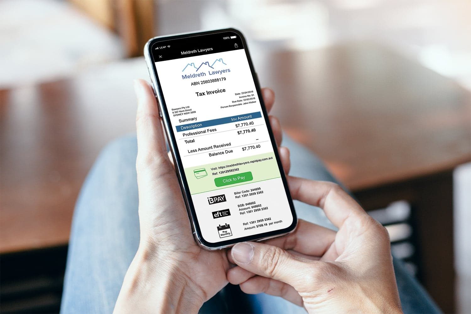 Exclusive Integrations RapidPay Invoice Payment