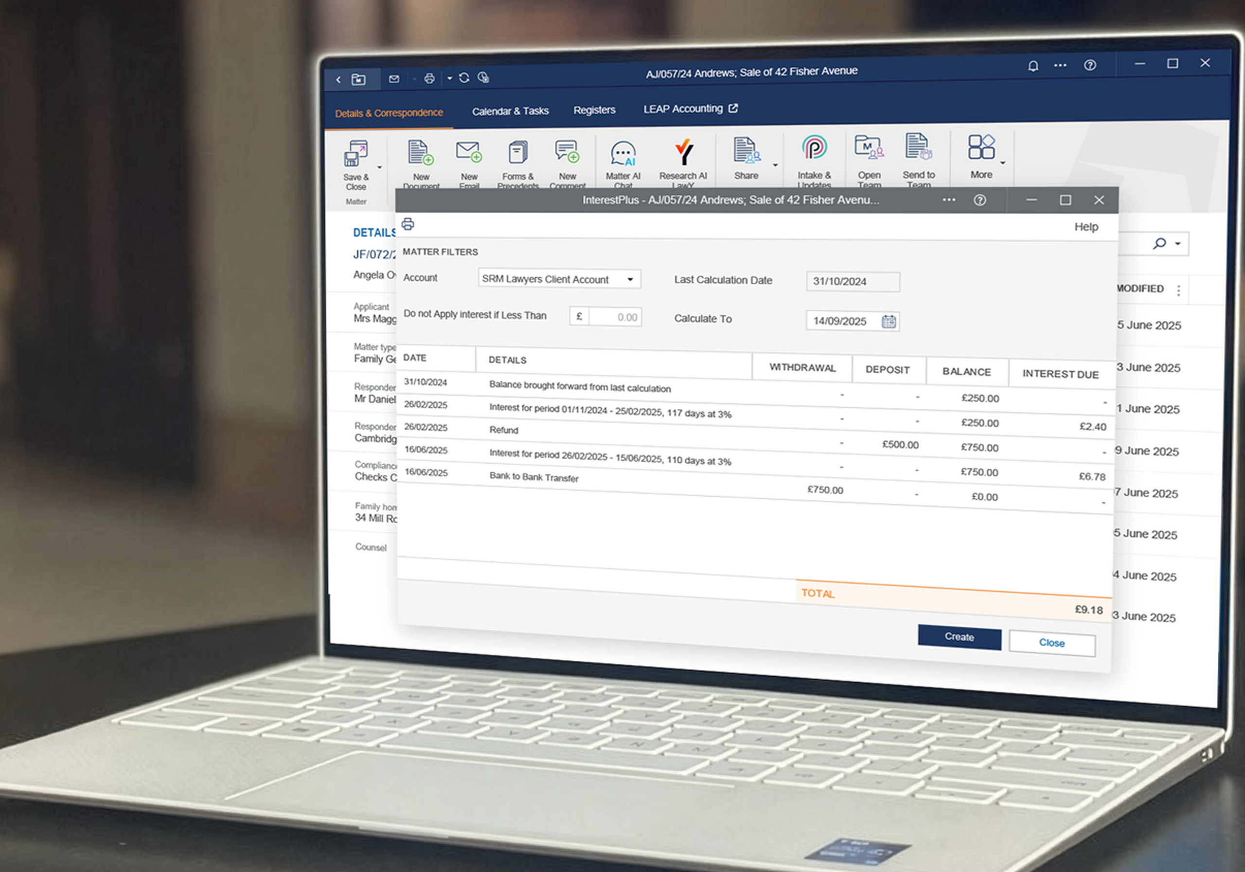 Innovation timeline - InterestPlus app