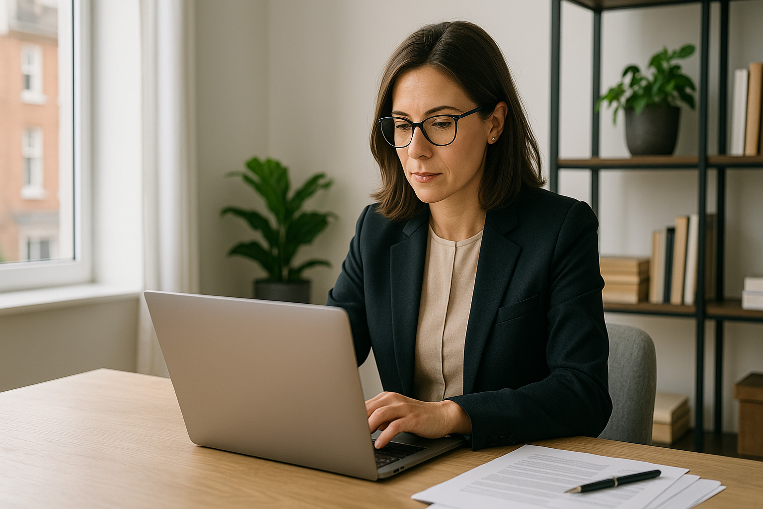 UK solicitor using cloud-based legal software to automate documents and improve productivity