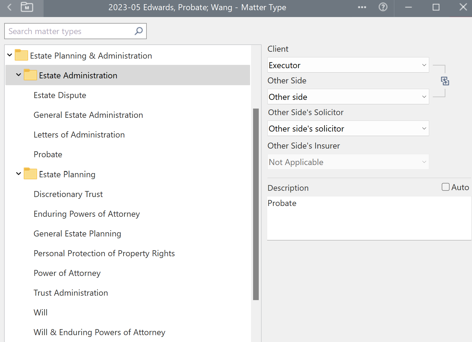 Estate Administration 2