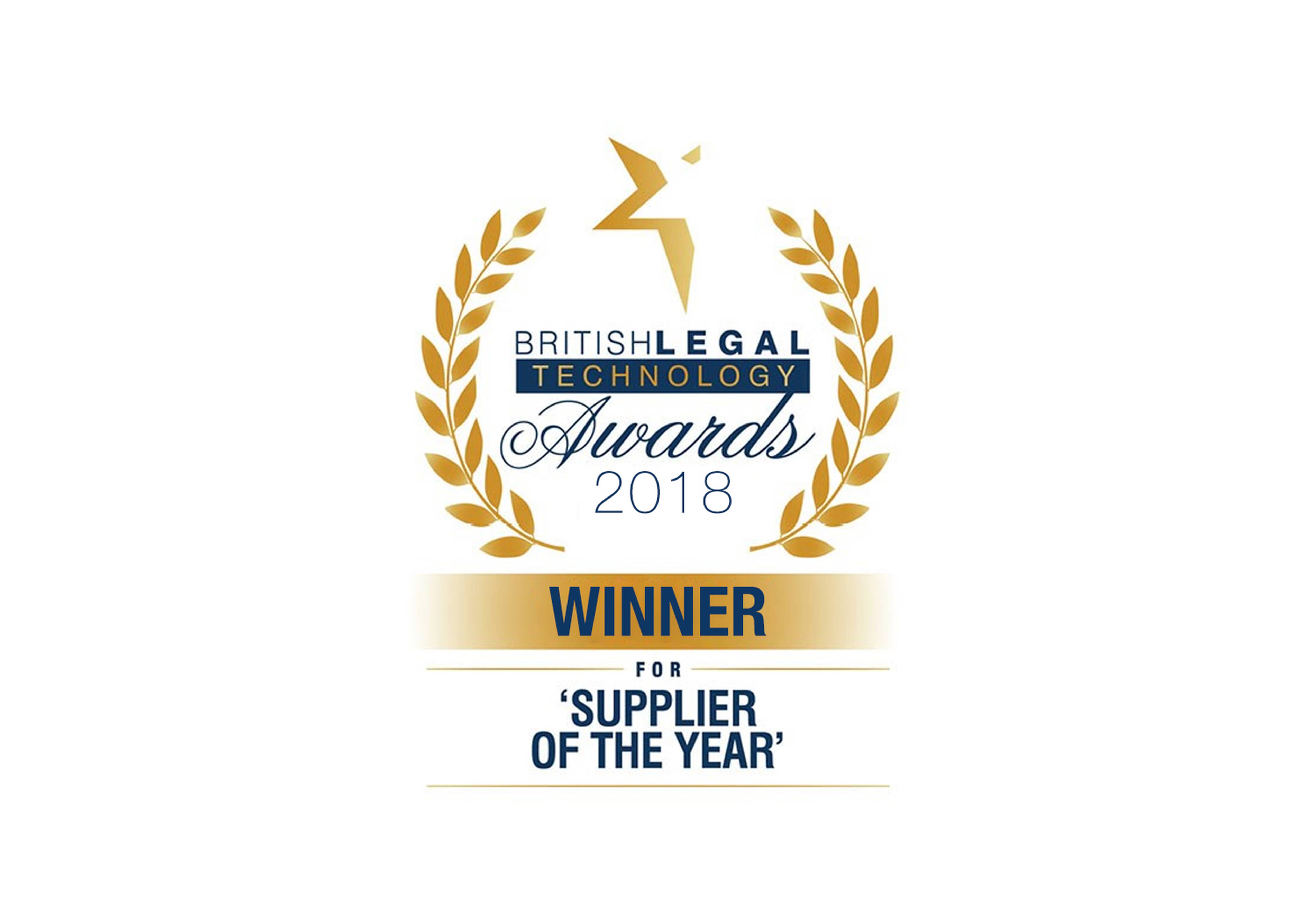 british legal technology 2018 award