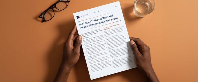 The Legal AI Phoney War and the disruption that lies ahead