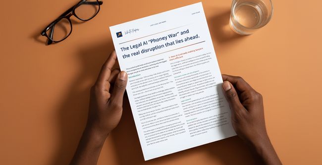 The Legal AI Phoney War and the disruption that lies ahead