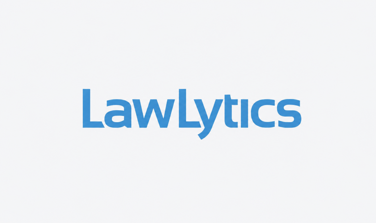 Lawlytics logo in blue