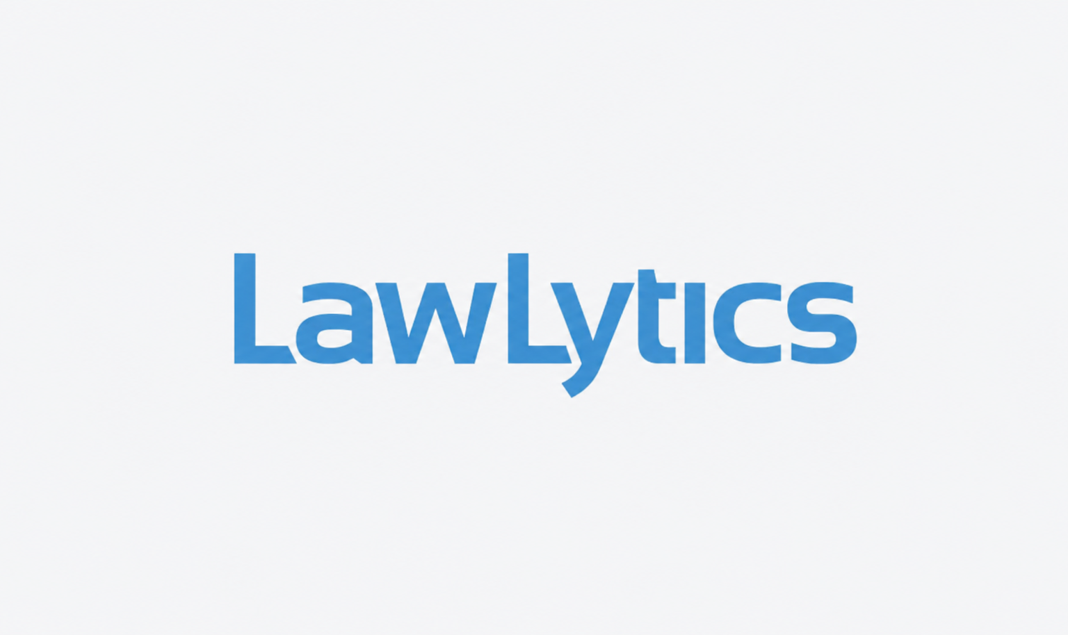 Lawlytics logo in blue