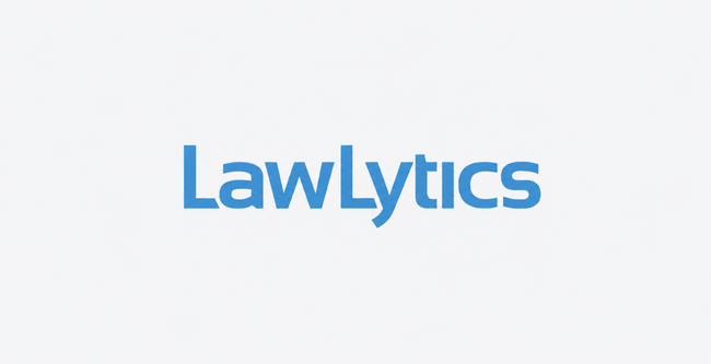 Lawlytics logo in blue