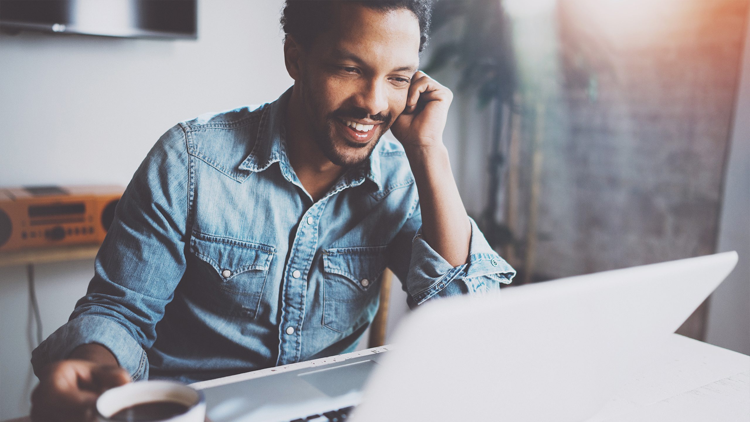 lawyer working from home
