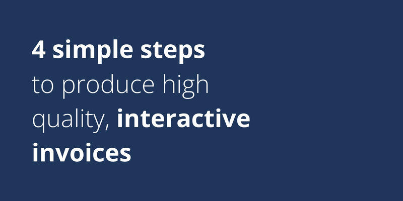 interactive invoices