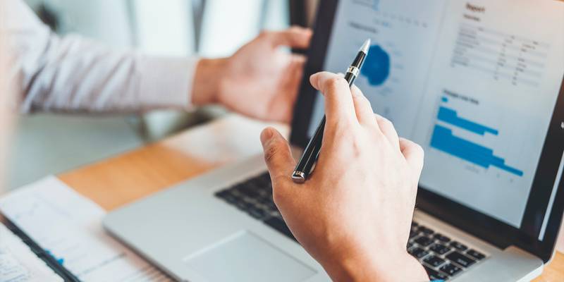 lawyer using legal software