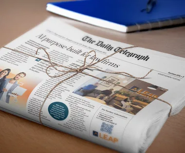 Blog post - LEAP feature in the Telegraph