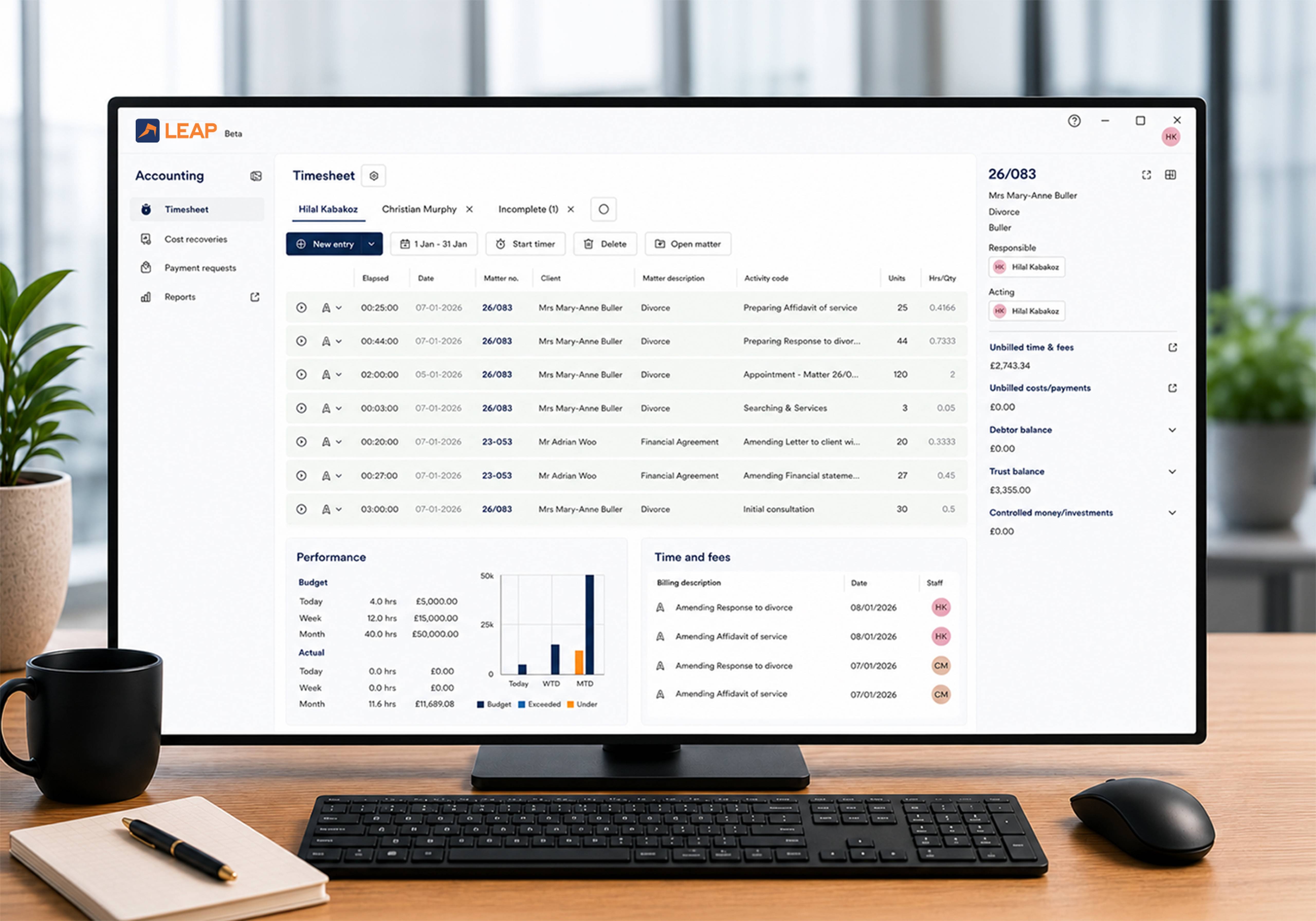 Innovation timeline - LEAP Accounting Plus