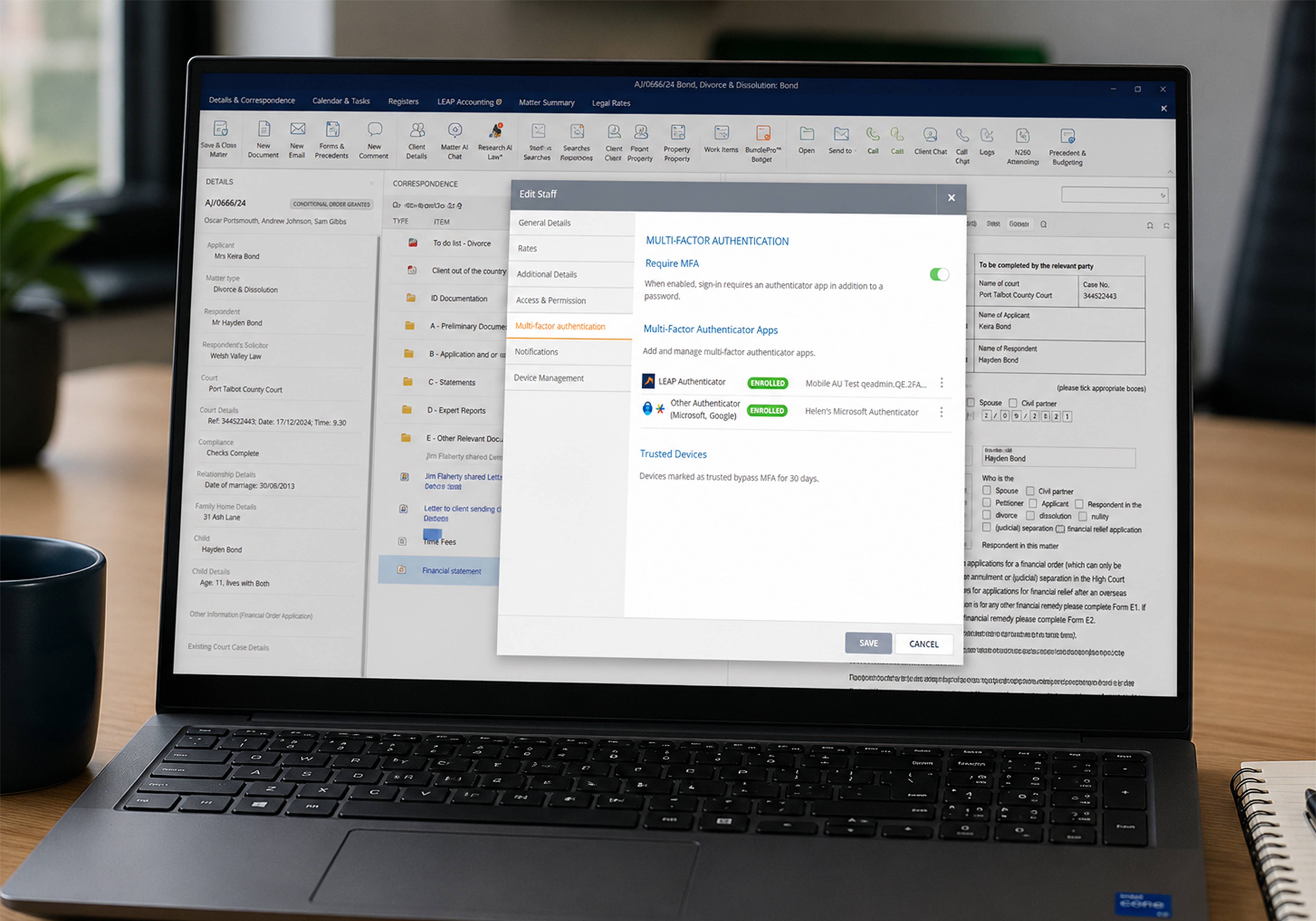Innovation timeline - Enhanced MFA