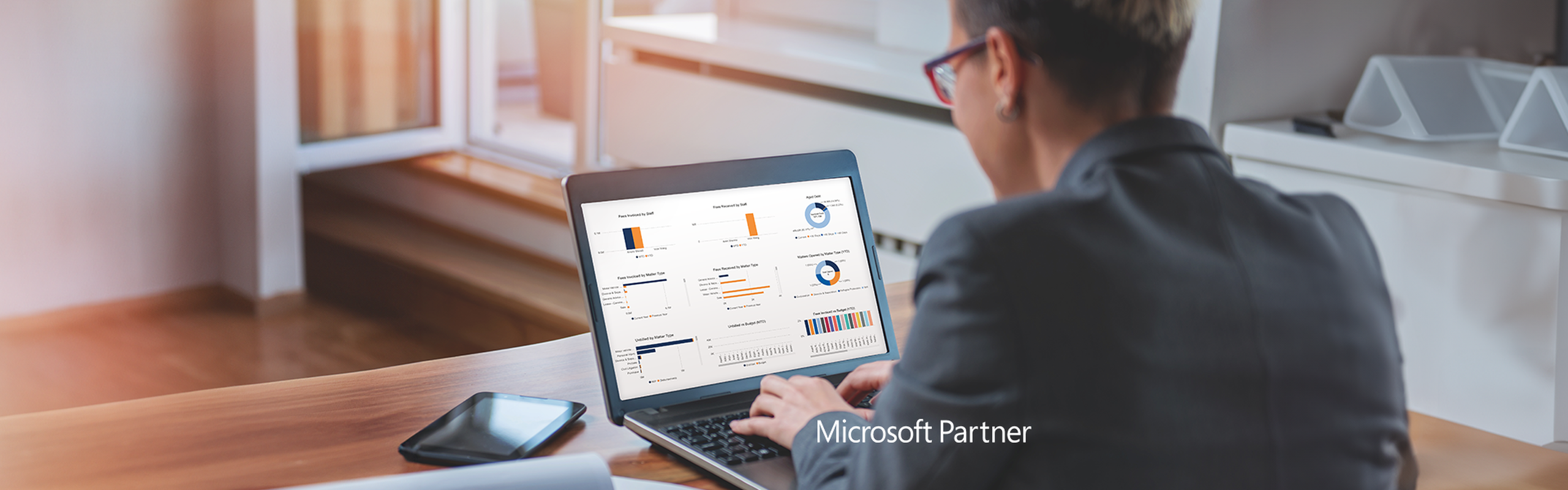 person typing on laptop