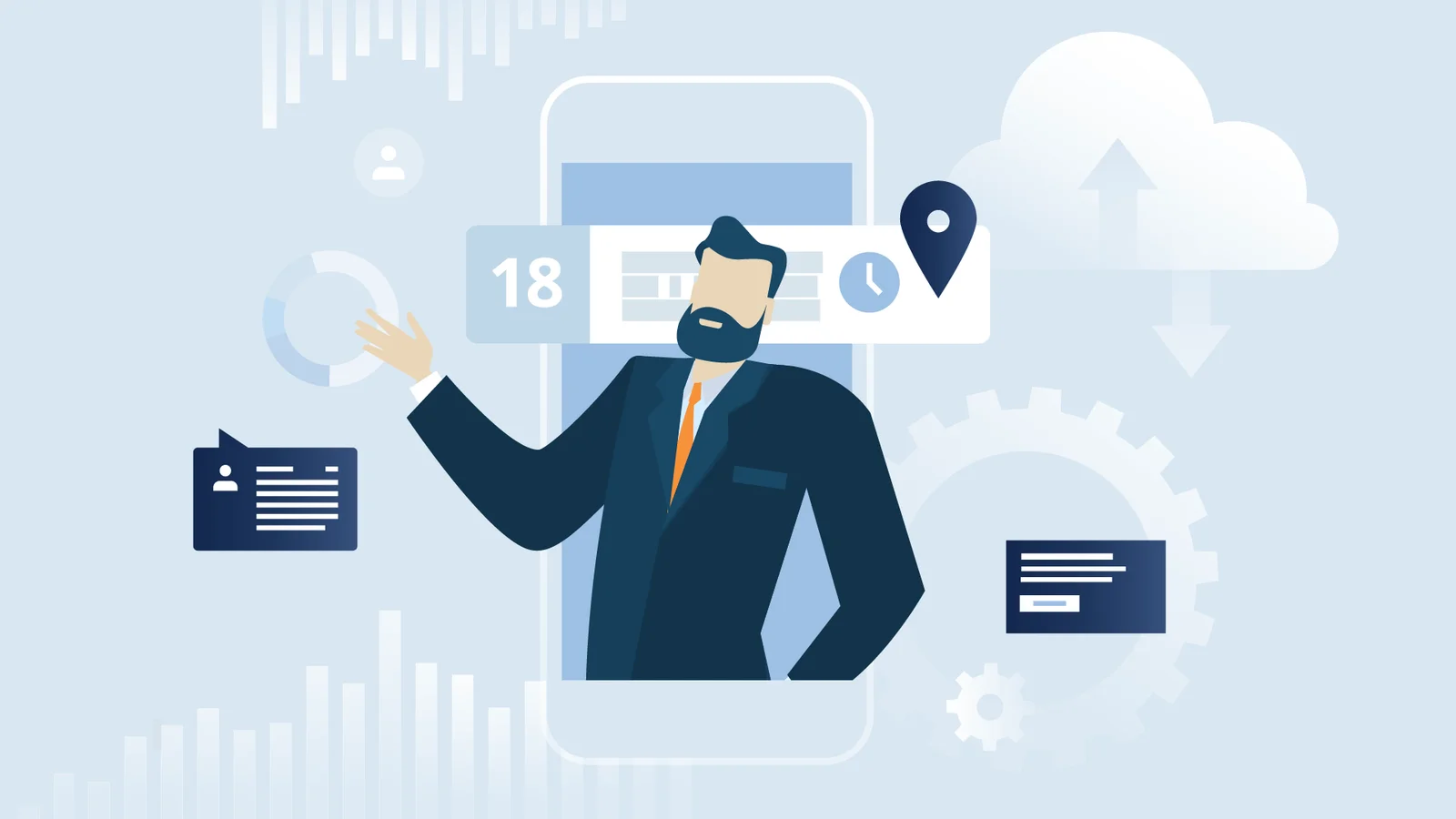 Cloud Technology Illustration