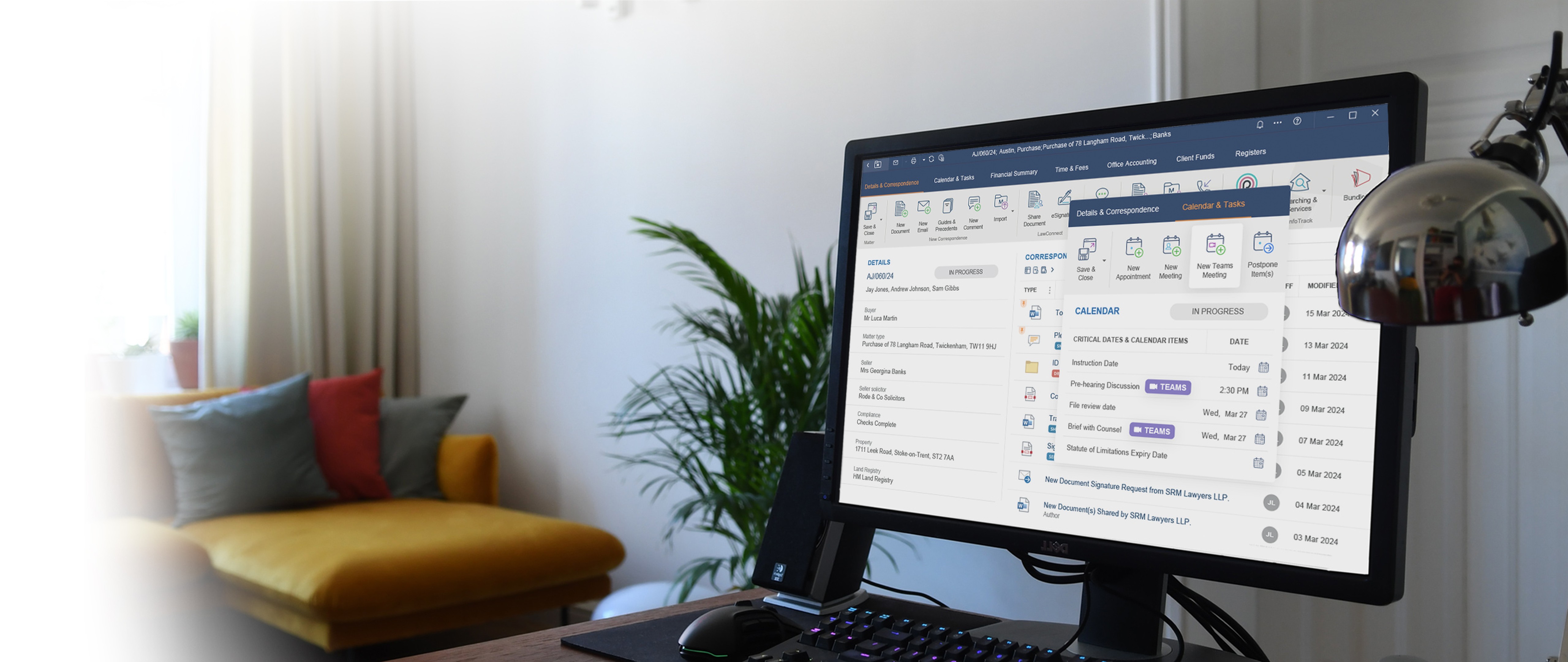 Legal Software Integrations - Microsoft header