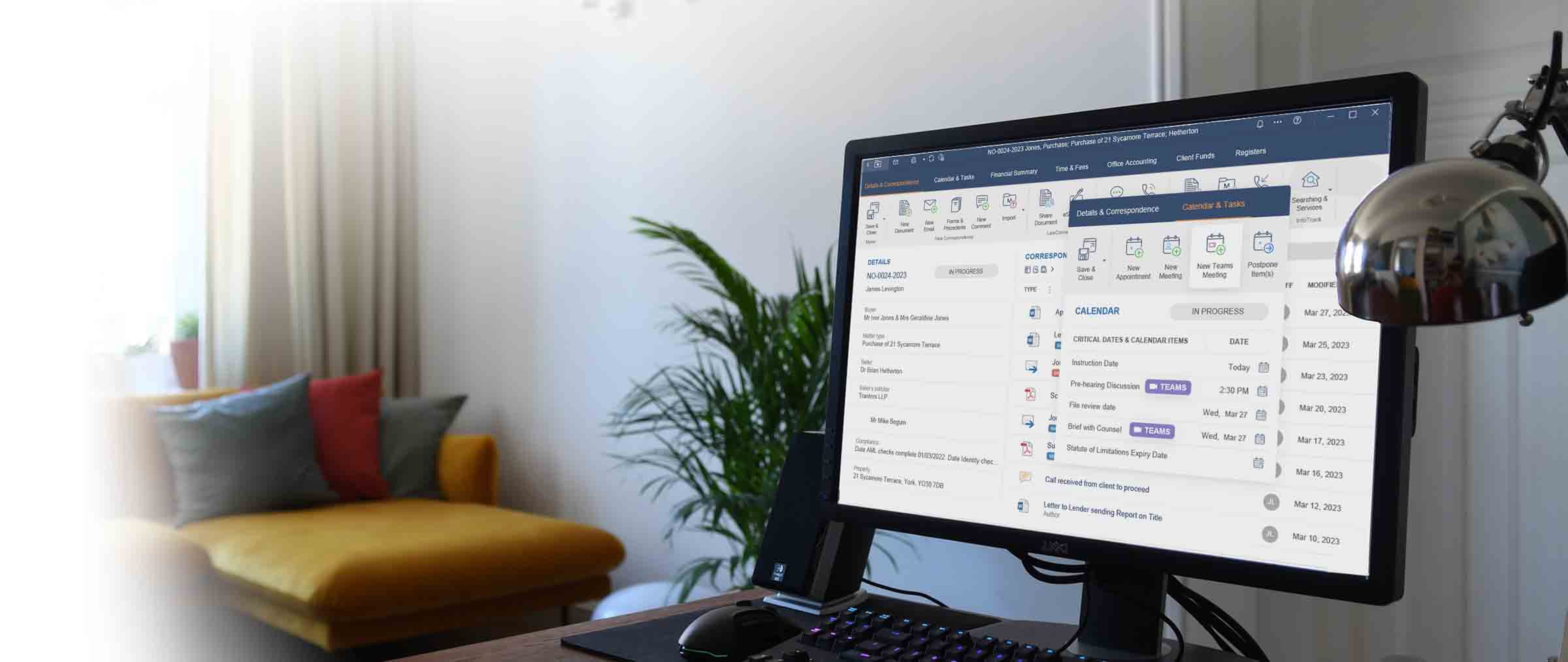 Legal Software Integrations - Microsoft header