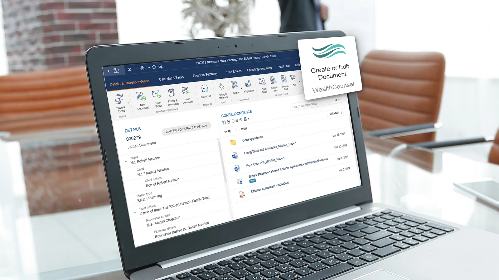 Bundle WealthCounsel with LEAP