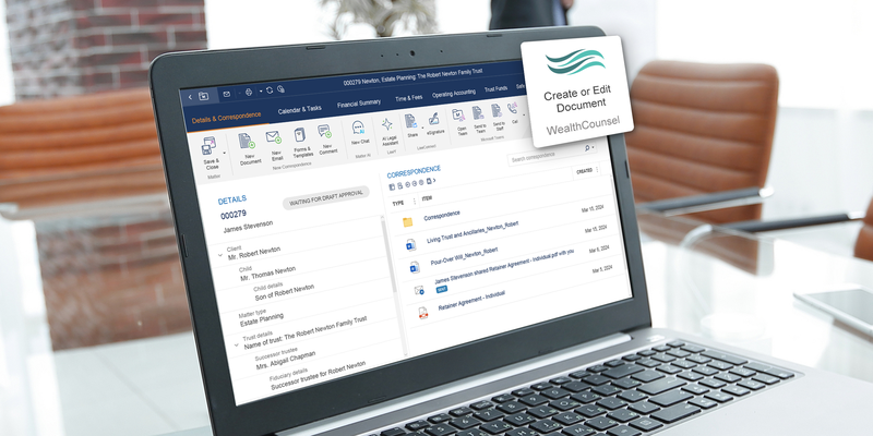 Bundle WealthCounsel with LEAP
