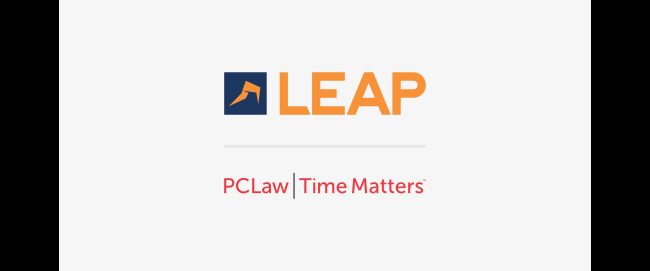 leap pclaw time matters logo
