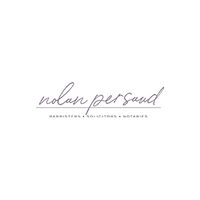 Logo with "nolan persaud" in script font above "Barristers • Solicitors • Notaries" in sans-serif font on a white background.