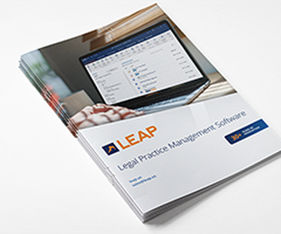 LEAP Legal Software Brochure