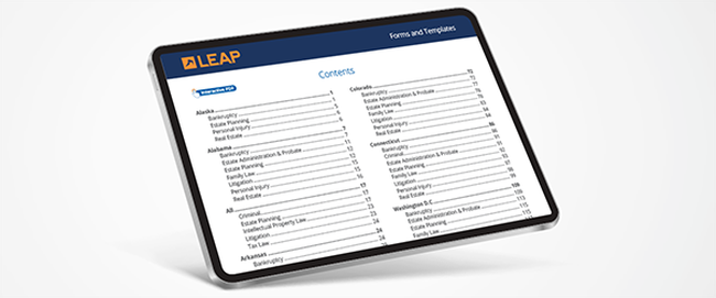 Automated Forms List