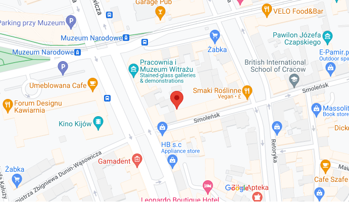 Poland office map