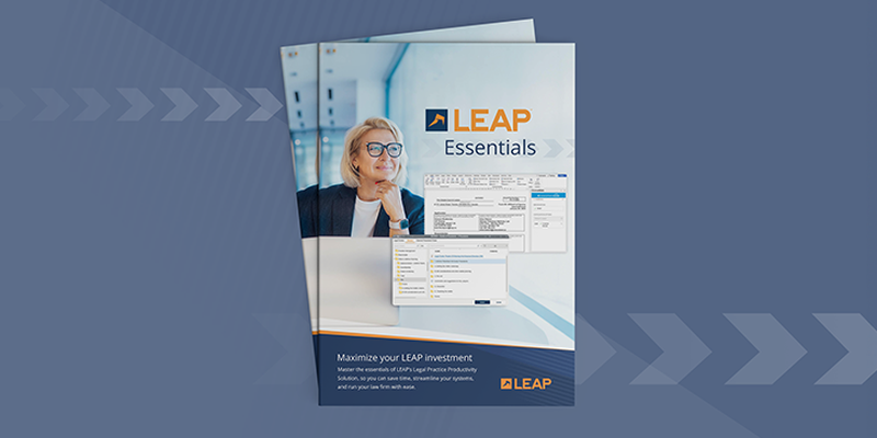 LEAP essentials brochure