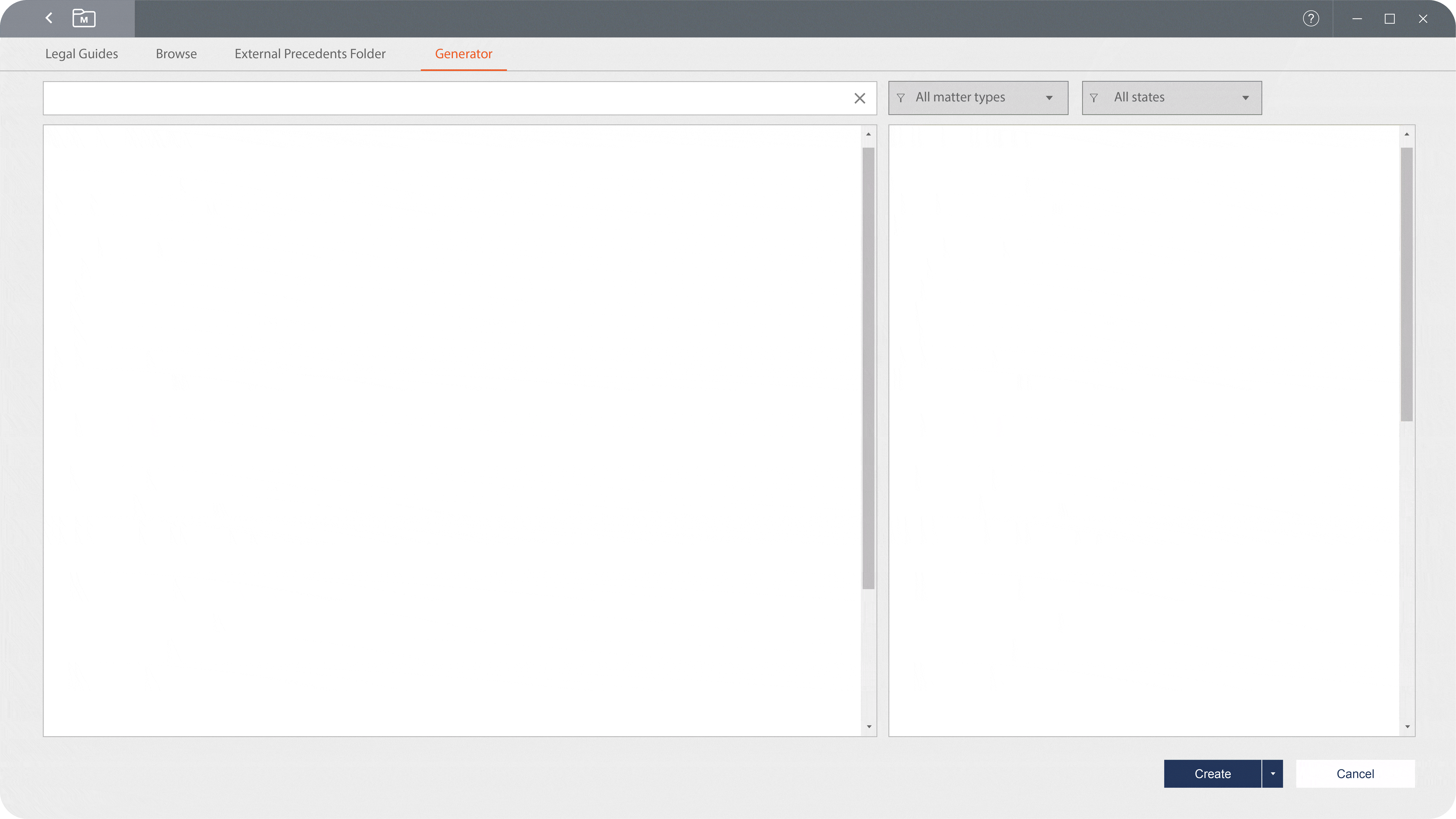 AI Template Generator - Legal AI