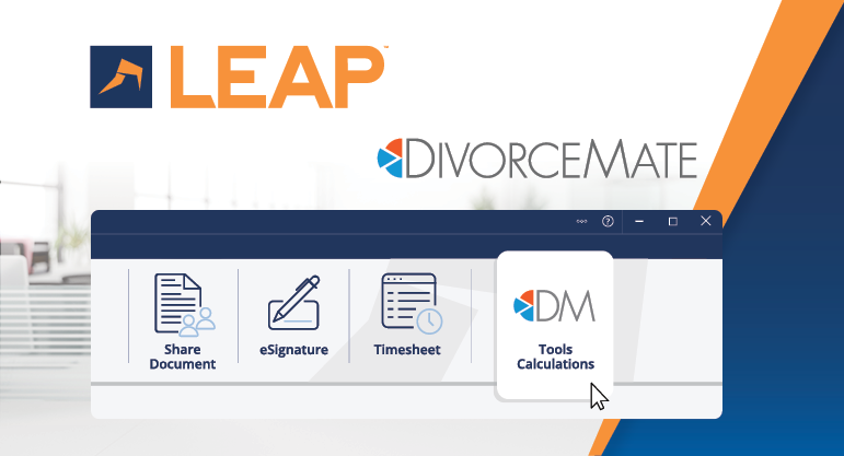 LEAP in DivorceMate