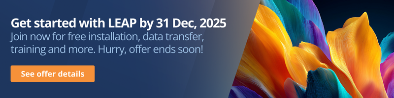 Get started with LEAP by Dec 31. Join now for free installation, data transfer, training and more. Hurry, offer ends soon! See offer details.