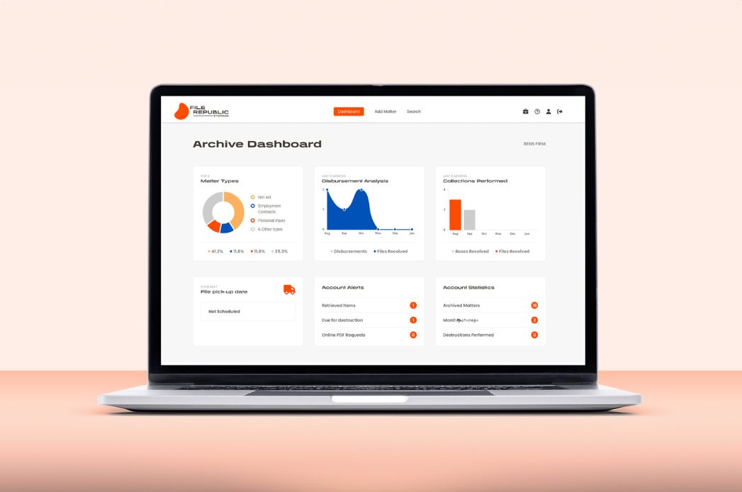 File Republic - Dashboard