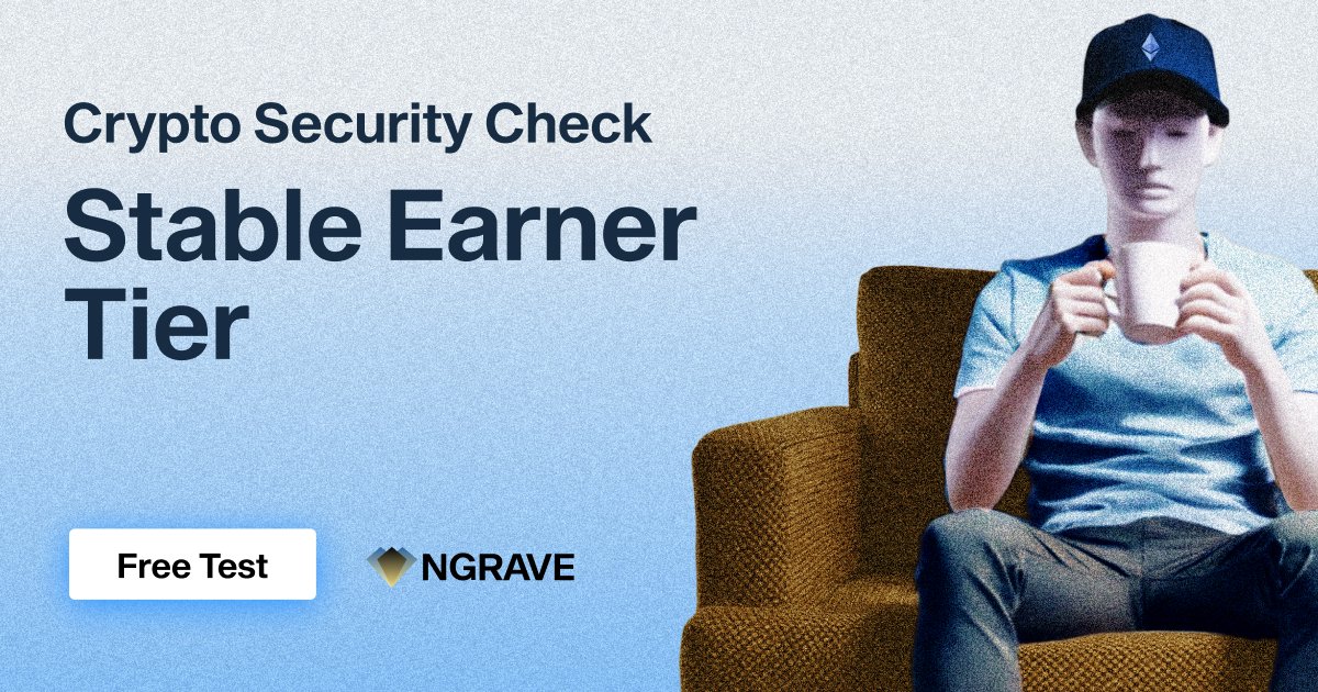 2025 Crypto Security Check: Stable Earner Tier | NGRAVE