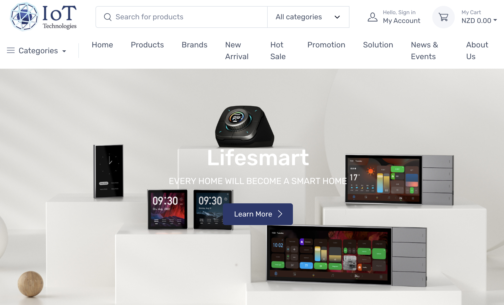 Custom eCommerce Store