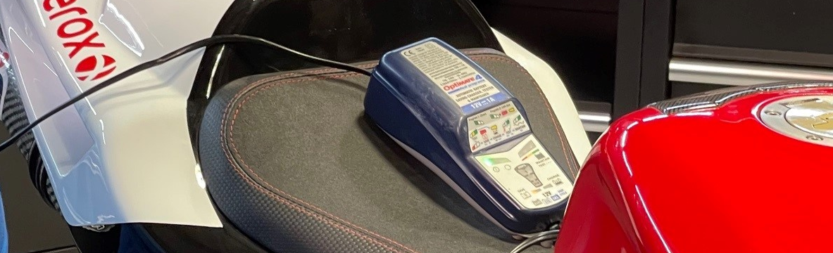 Druppellader voor de motor Banner