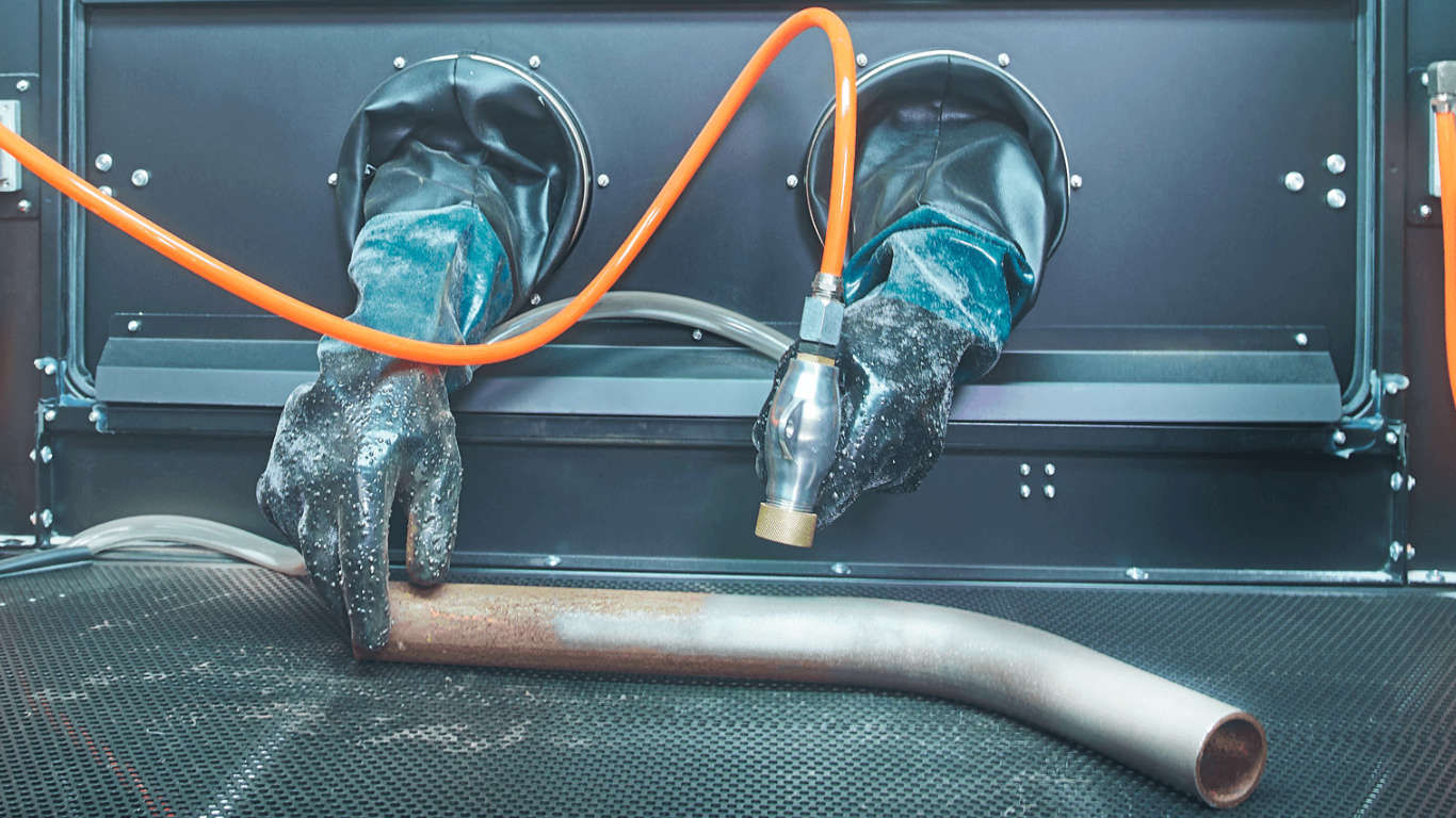 Zandstralen – onmisbaar voor iedere doe-het-zelver Banner