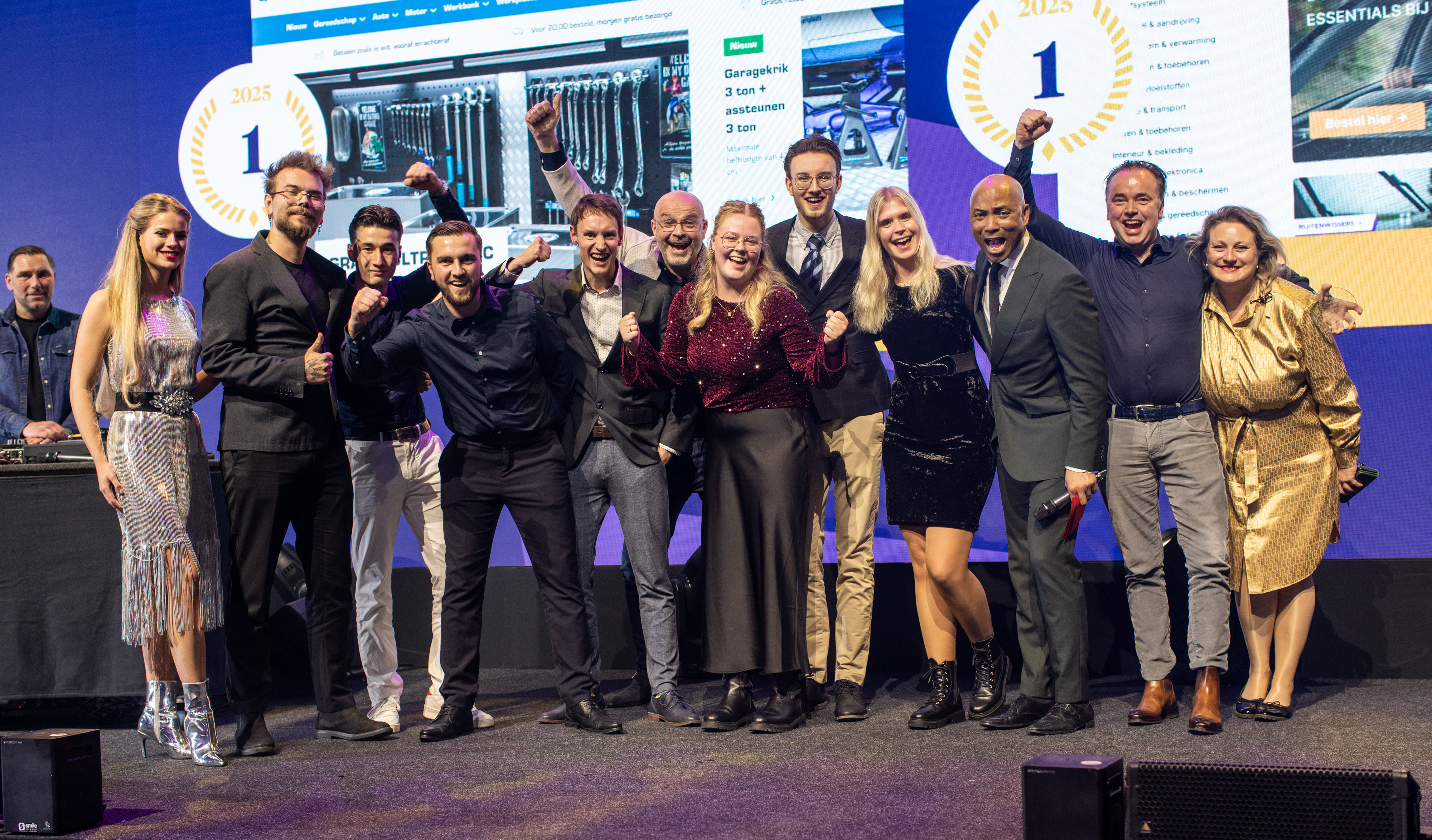 Datona is voor het 10e jaar op rij Beste Website van het Jaar Banner