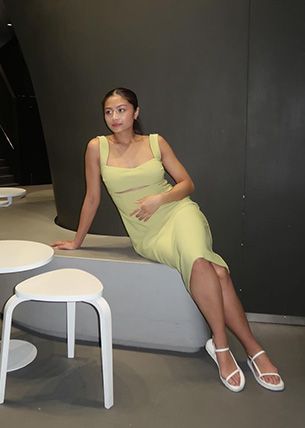 BraFree by LB Nicole Cut Out Midi Dress | Love, Bonito SG