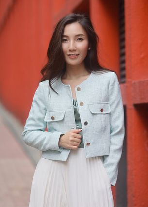 Arden Tweed Jacket | Love, Bonito INTL