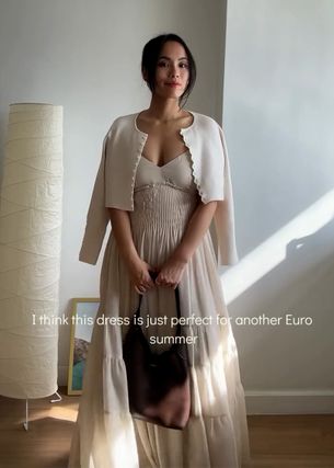 Padded Sheer Fit & Flare Floor Length Dress | Love, Bonito INTL