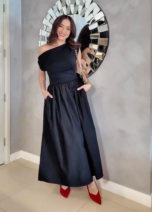 Asymmetric Fit & Flare Midaxi Dress | Love, Bonito INTL