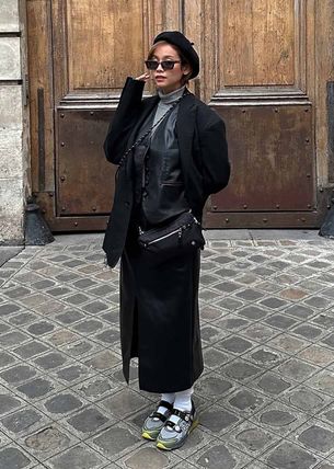 High Waist Vegan Leather Pencil Skirt | Love, Bonito SG