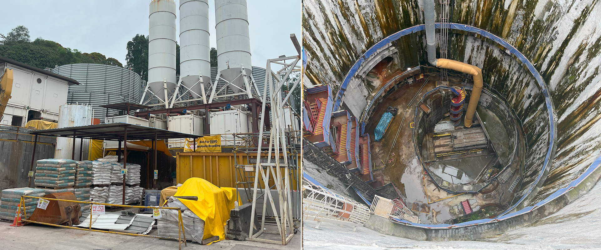 Deep Tunnel Sewerage Systems Phase 2 in Singapore Siam Minerals