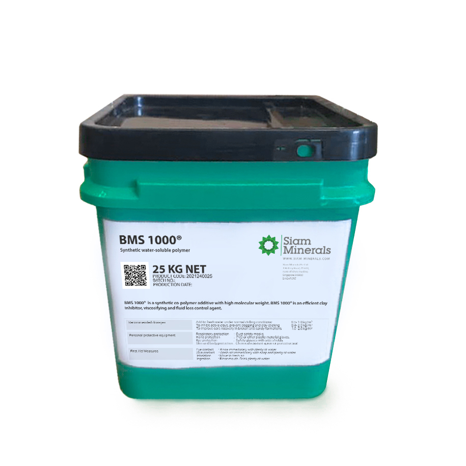 BMS 1000 Synthetic watersoluble polymer drilling additive Siam