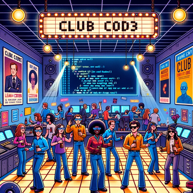 Software Developers dancing to the beat