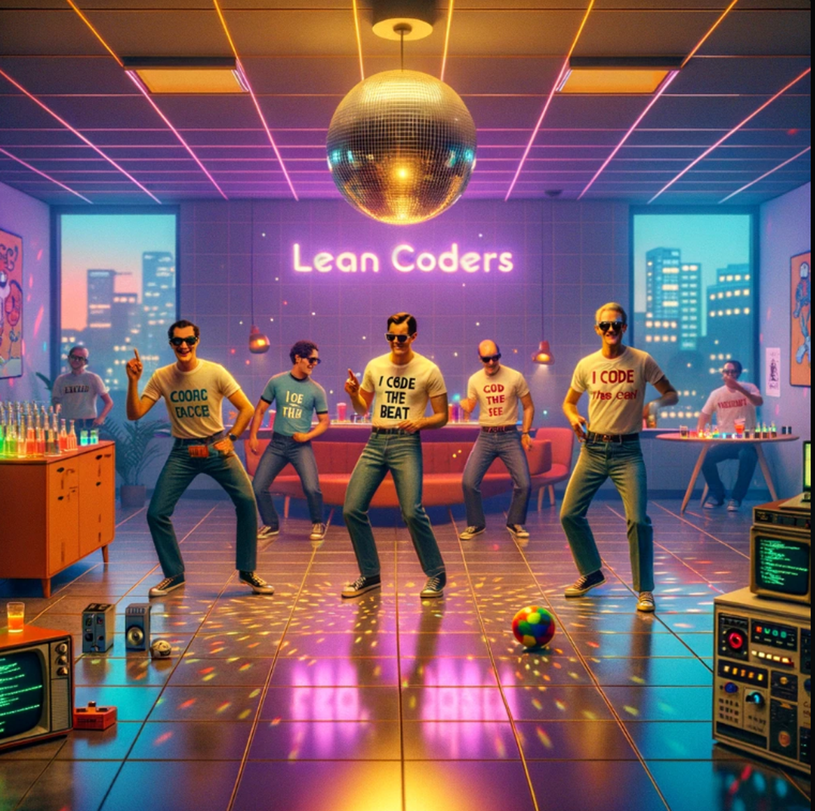 Developers dancing to the beats
