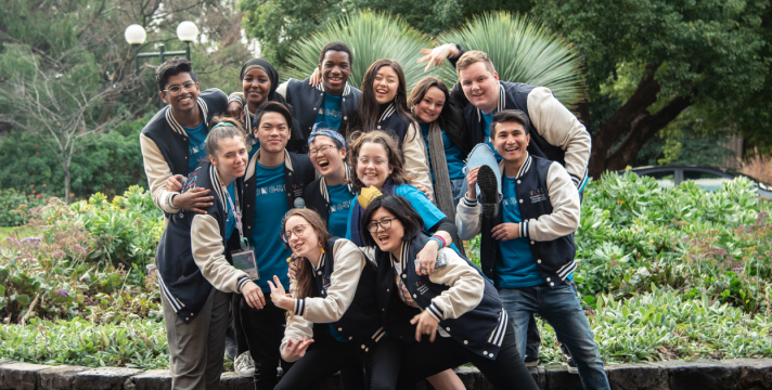 Students on VicSRC's student executive advisory committee