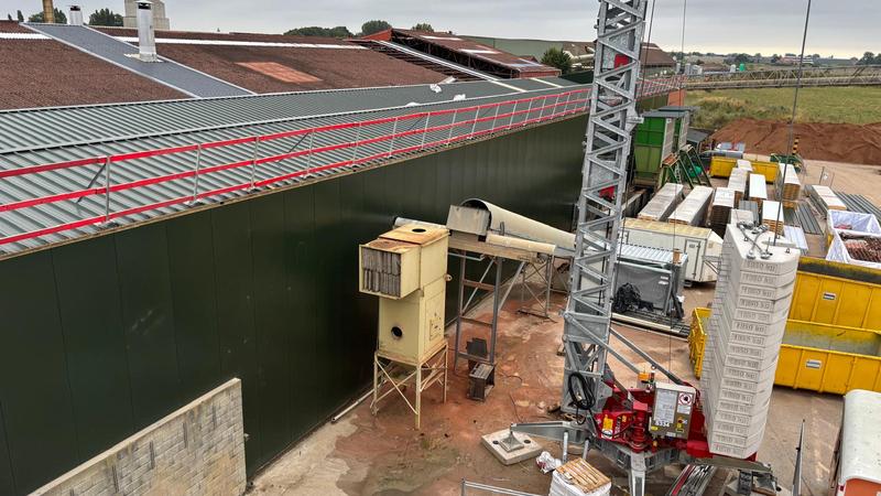 industriële gevelrenovatie