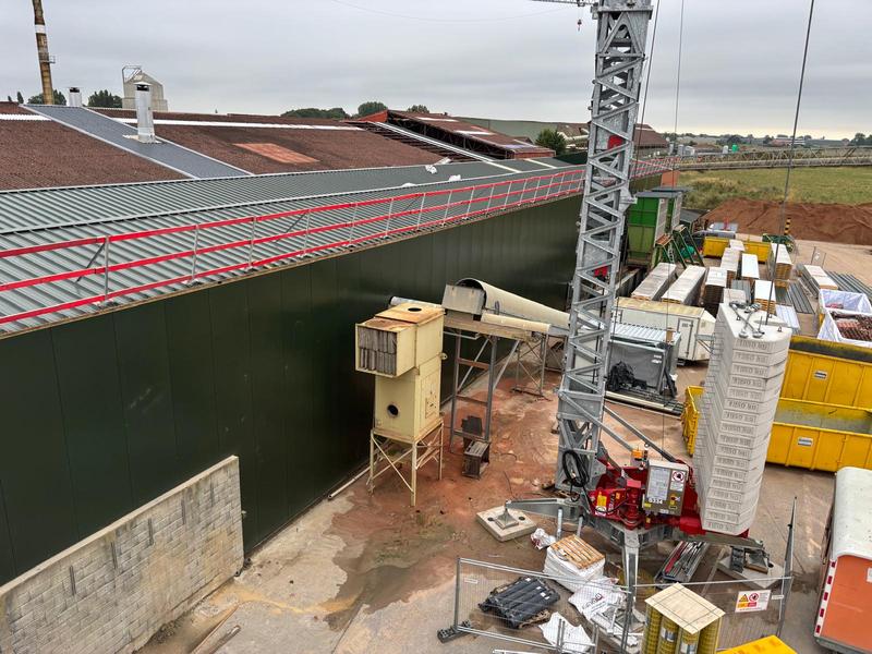 industriële gevelrenovatie